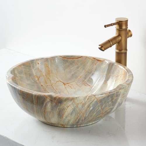 Ręcznie formowana umywalka Rosin Jade 42 cm