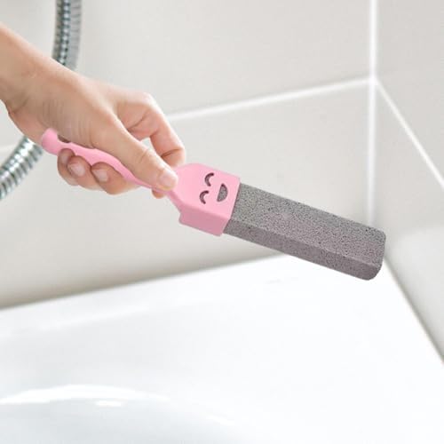 Długi pumeks z uchwytem do toalety i grilla