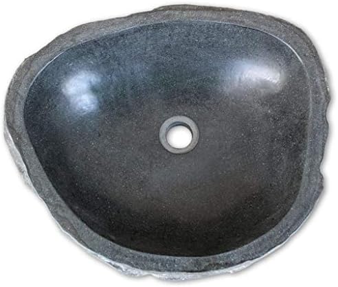 Owalny zlewozmywak z kamienia 30-37 cm